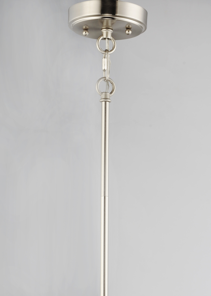 Acadia 8-Light Chandelier, Satin Nickel
