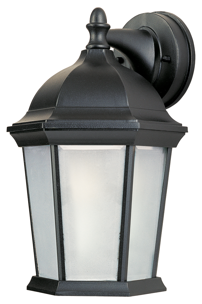 Product image for Side Door 1 Light LED Wall Lantern - Black
