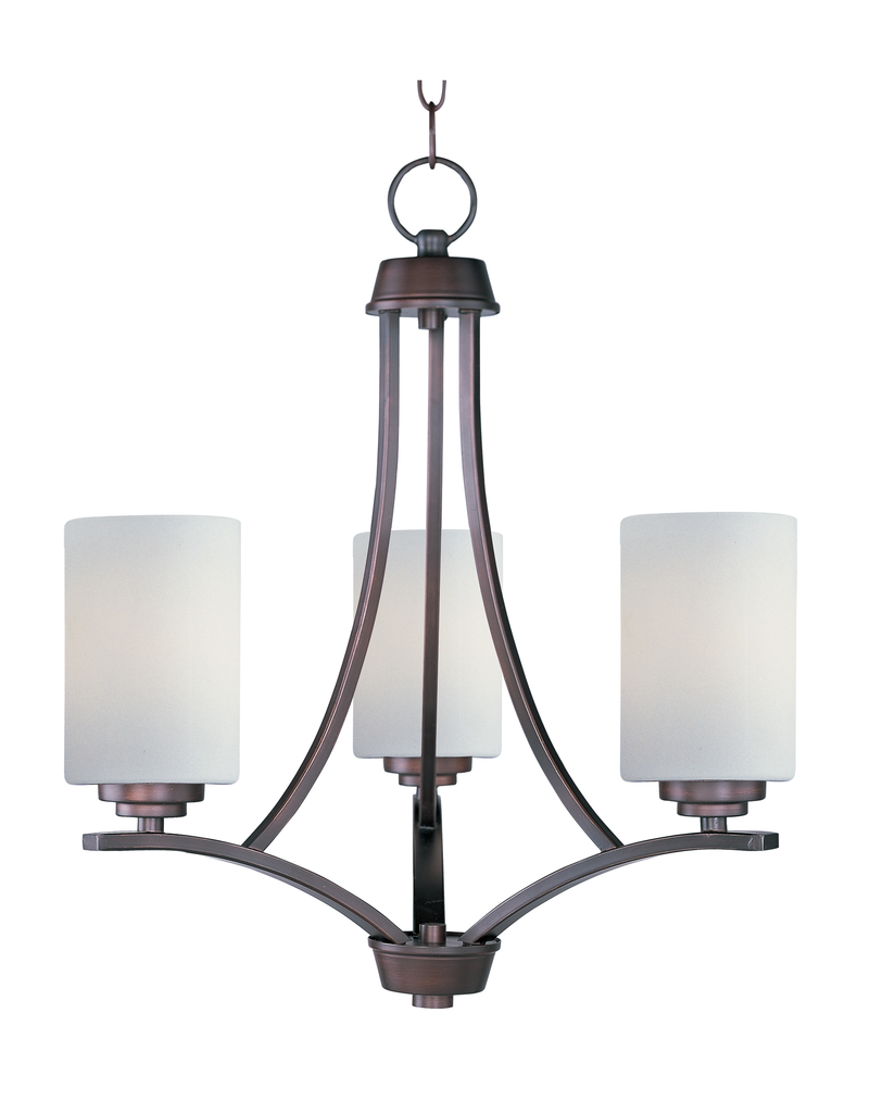 Product image for Deven 3 Light Chandelier - Oil Rubbed Bronze