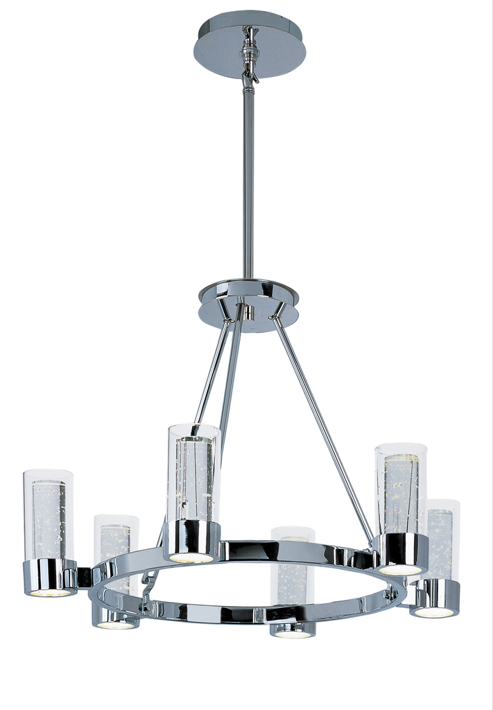 Product image for MAXIM 20907CLPC 12LT 4.5W CHANDELIER