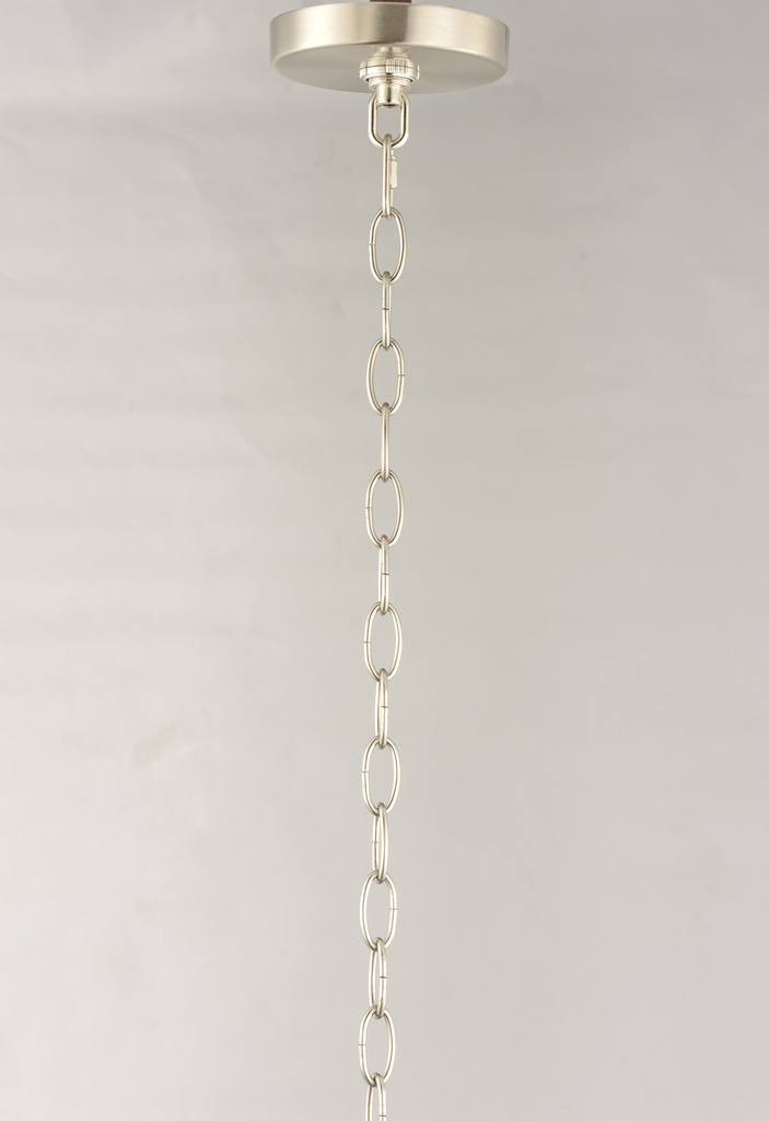 Provident 3-Light Chandelier, Satin Nickel