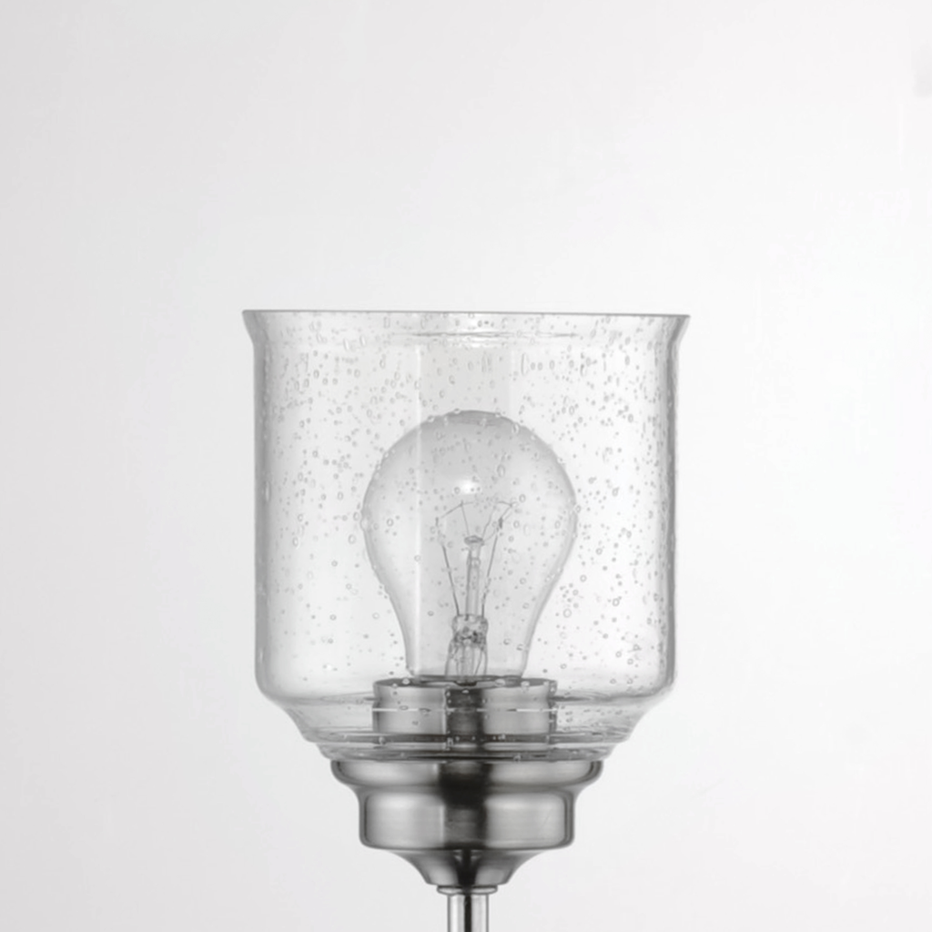 Acadia 8-Light Chandelier, Satin Nickel