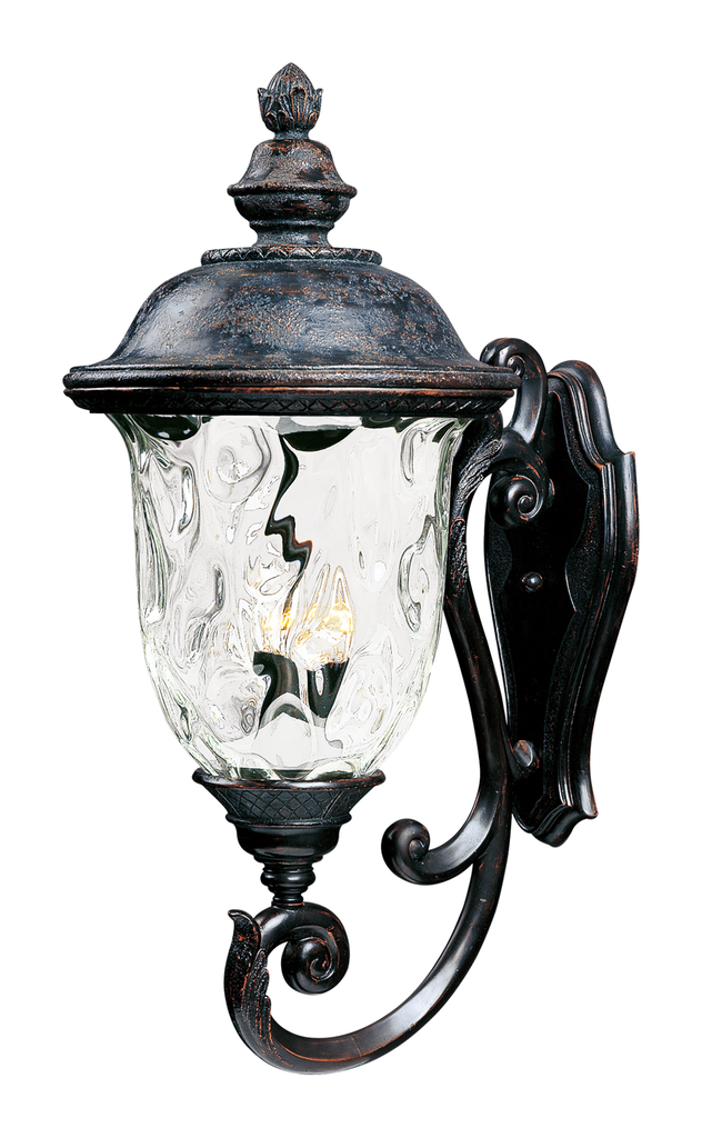 Product image for Carriage House VX 3 Light Wall Lantern - Oriental Bronze