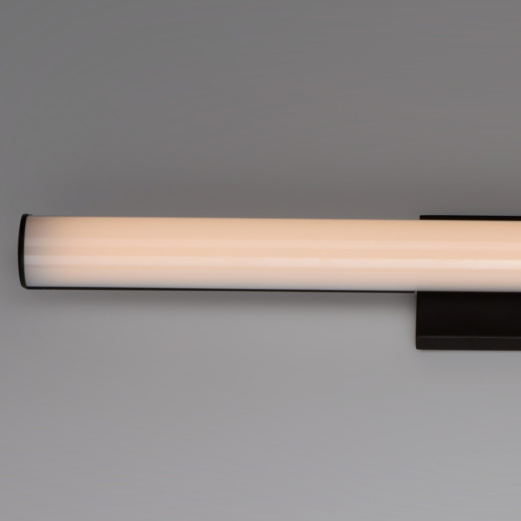 Rail 24" LED Bath Vanity, Black