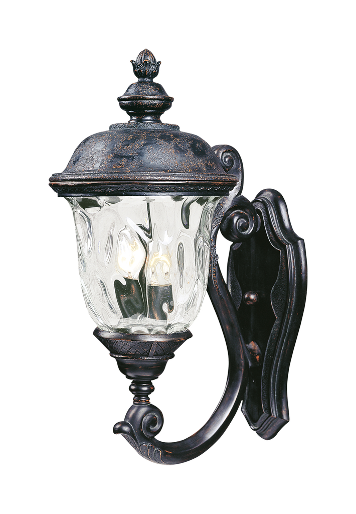 Product image for Carriage House DC 2 Light Wall Lantern - Oriental Bronze
