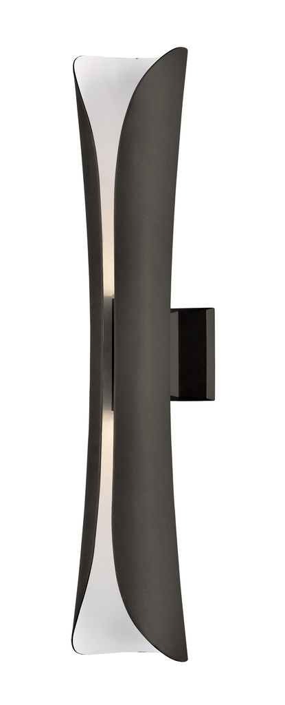 Product image for Scroll 30" LED Outdoor Sconce - Architectural Bronze