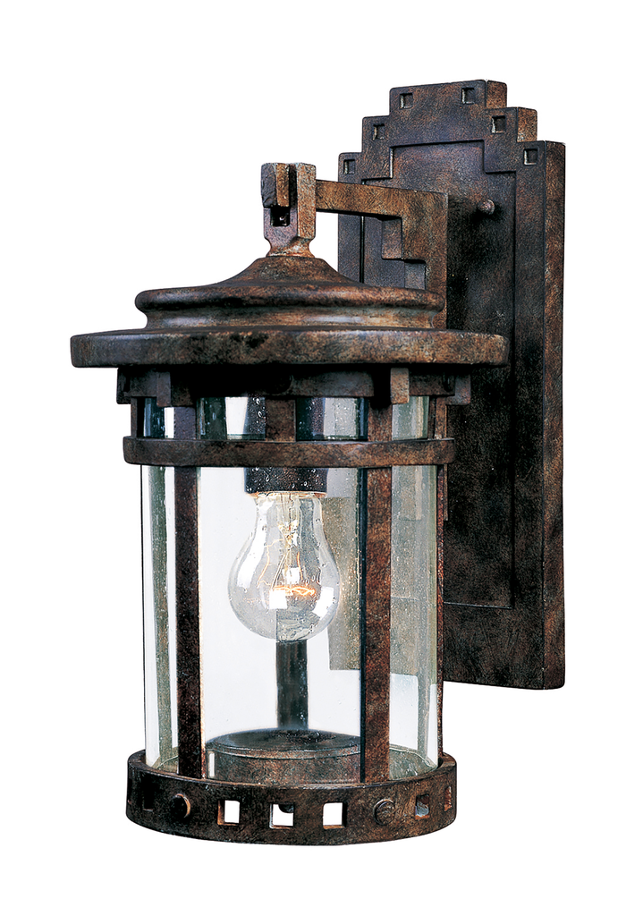 Product image for Santa Barbara 1 Light Medium Wall Lantern - Sienna
