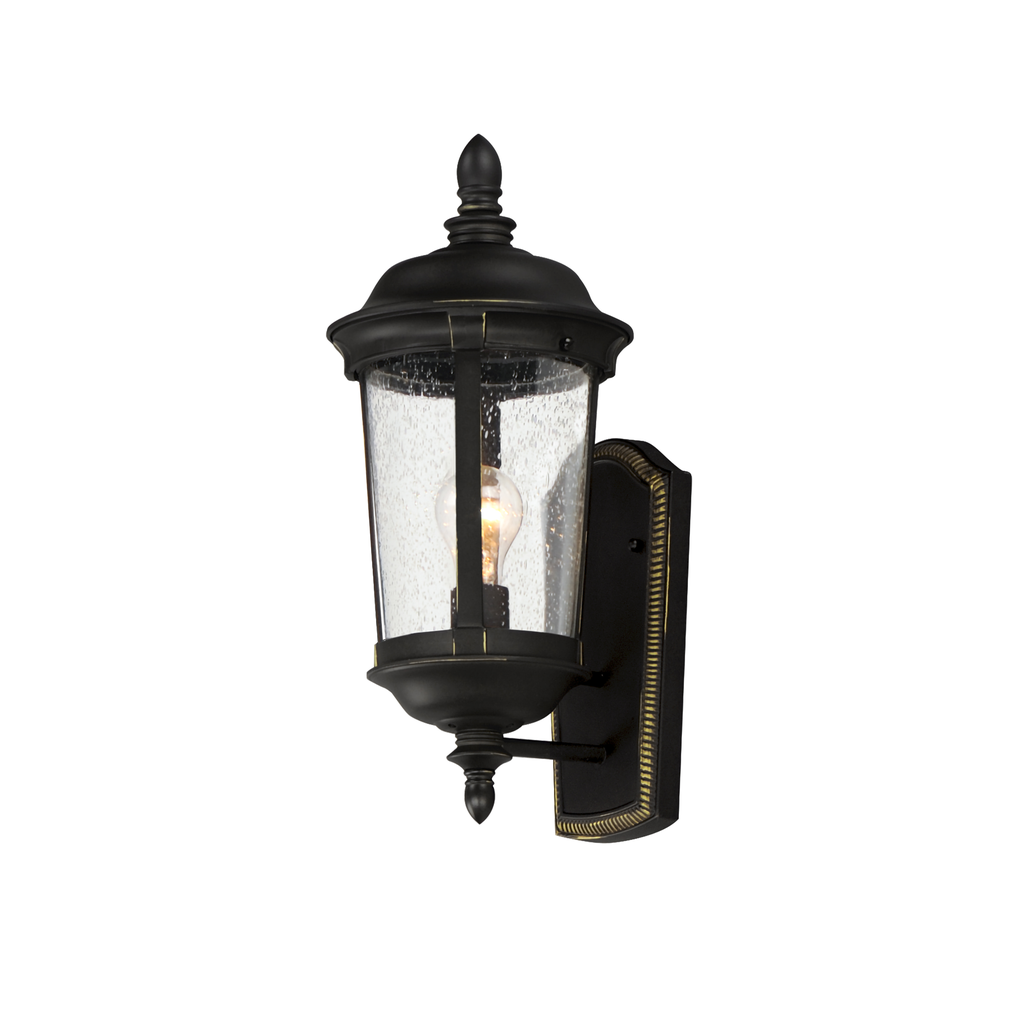 Product image for Dover 1 Light Wall Lantern - Bronze