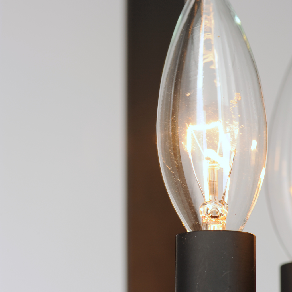 Provident 3-Light Chandelier, Black