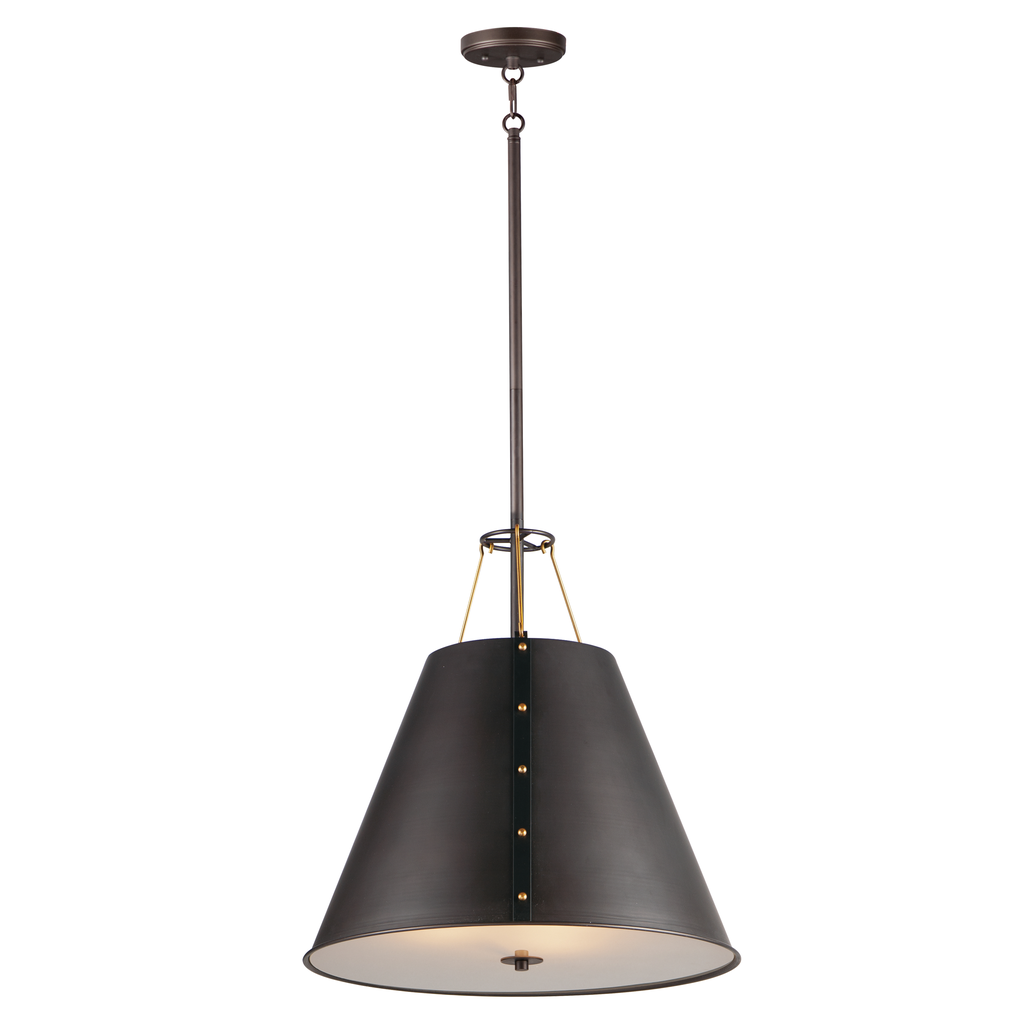 Product image for MAXIM 25164OIAB TRESTLE 3-LIGHT PENDANT
