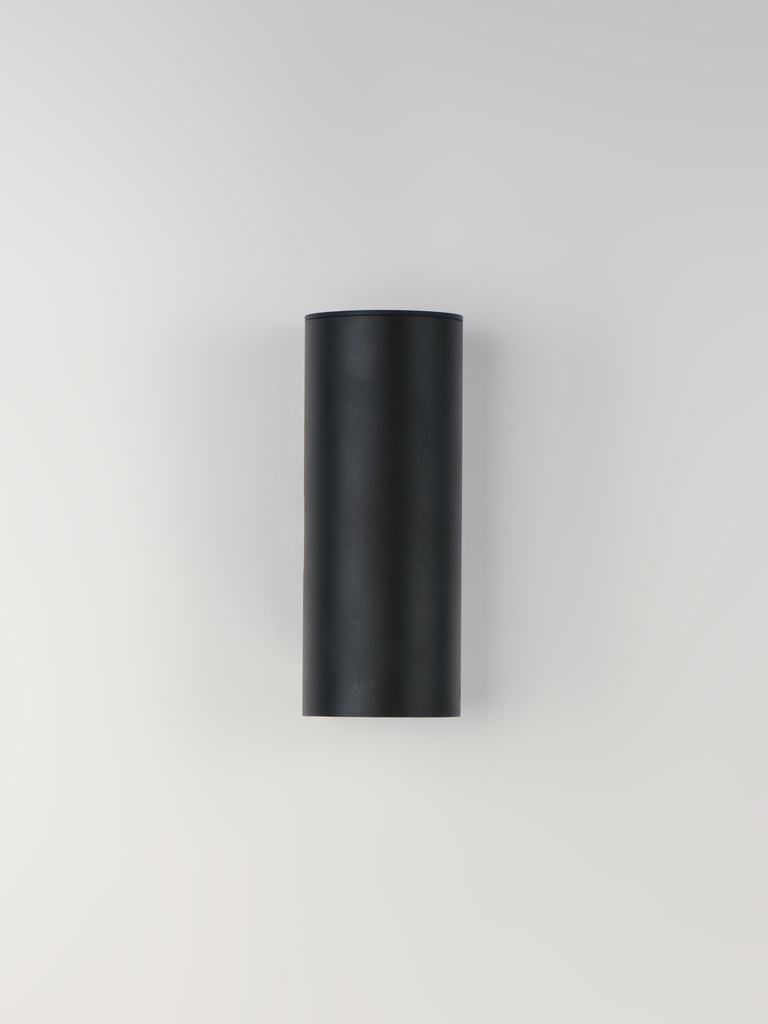 Outpost 2-Light 15"H Outdoor Wall Sconce, Black