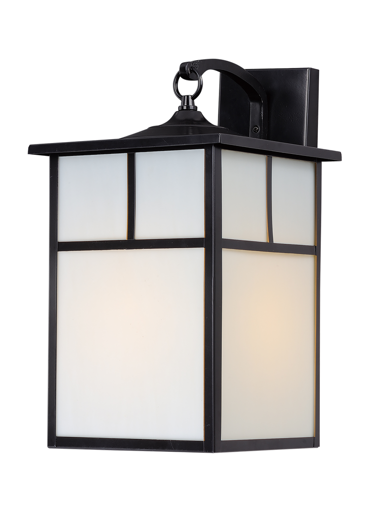 Product image for MAXIM 4054WTBK COLDWATER 1-LIGHT OUTDOOR WALL LANTERN