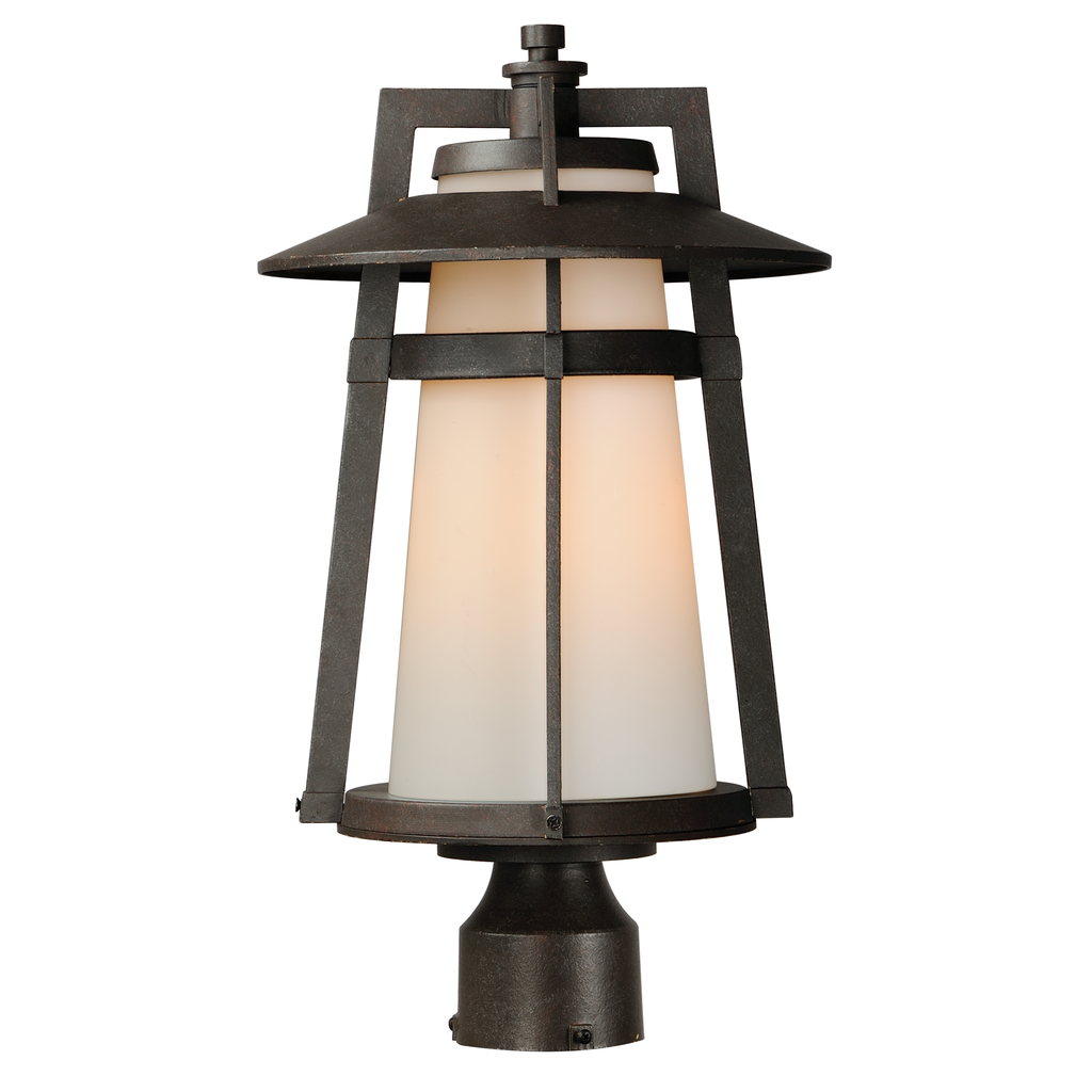 Product image for Calistoga 1 Light Post Lantern - Adobe