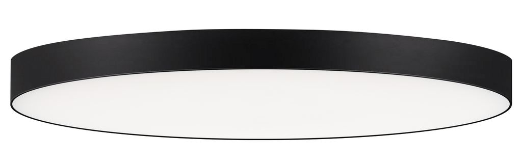 Product image for Trim 16" LED Round Flush Mount - Black