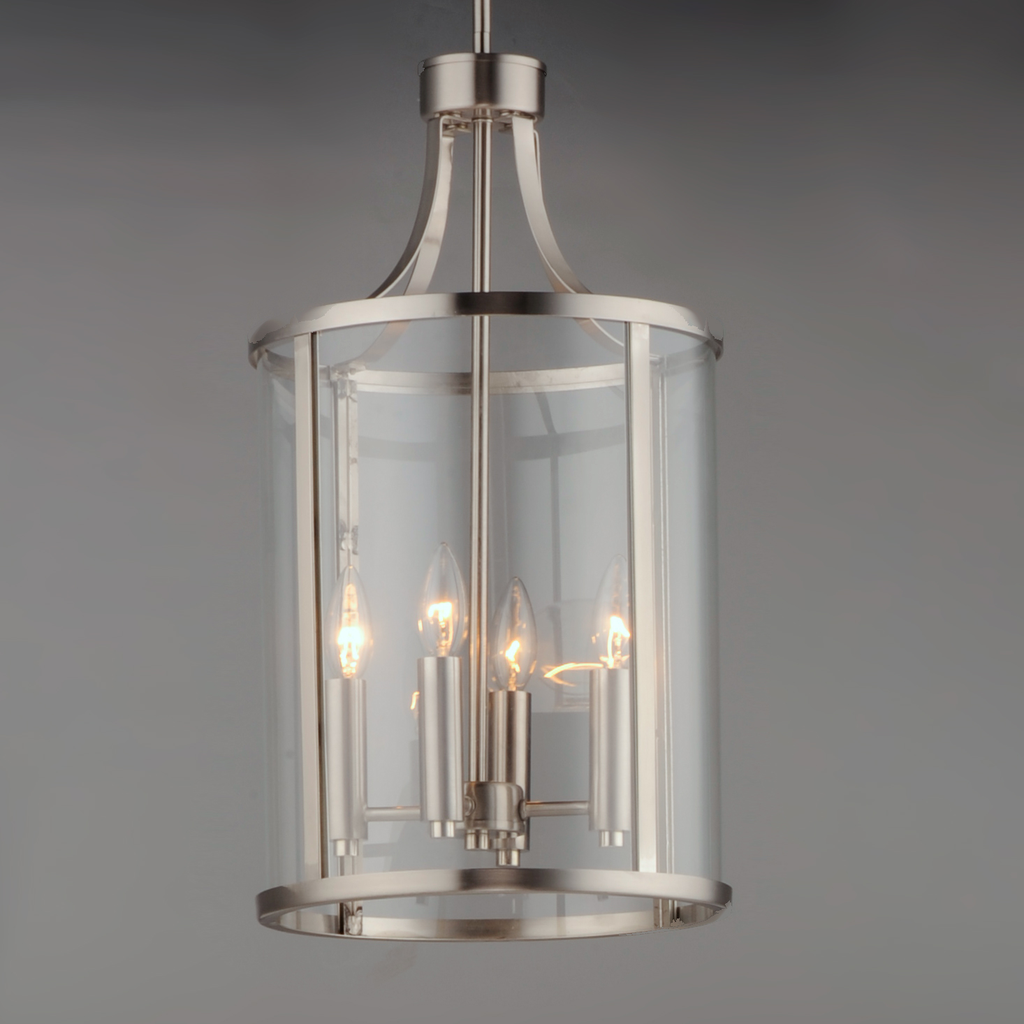 Sentinel 4-Light Pendant, Satin Nickel