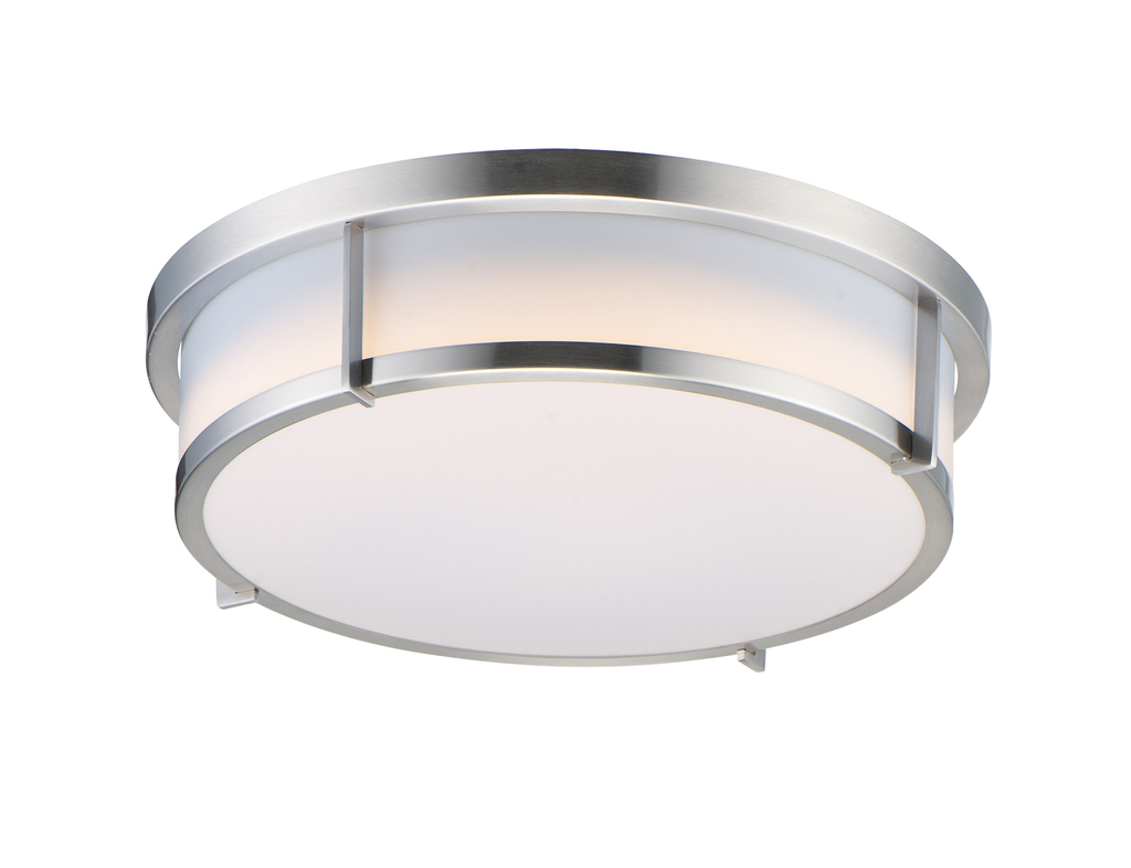 Product image for Rogue 2 Light Flush Mount - Satin Nickel