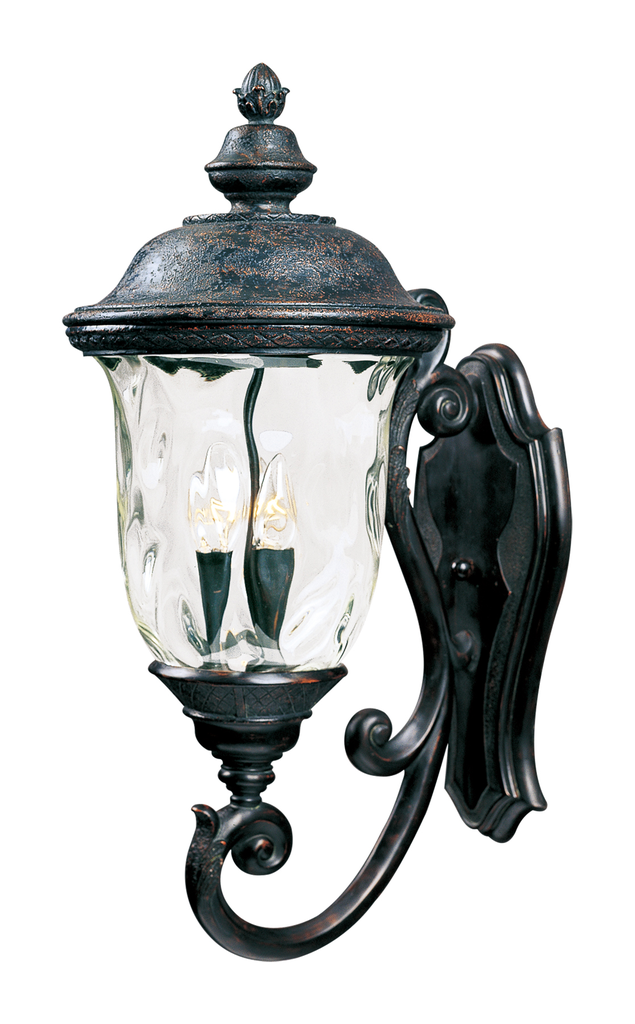Product image for Carriage House DC 3 Light Wall Lantern - Oriental Bronze