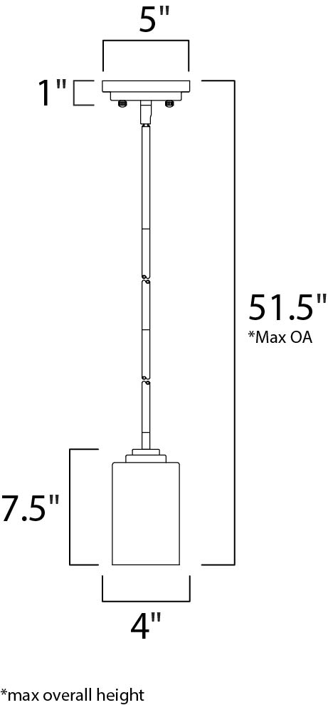 Deven 1-Light Mini Pendant, Satin Nickel