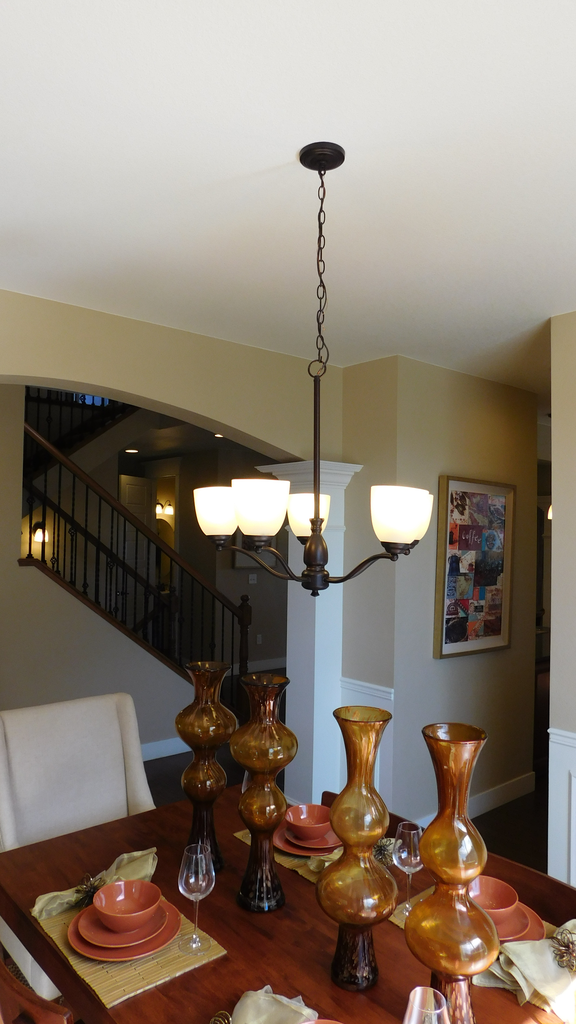 Stefan 5-Light Chandelier, Oil Rubbed Bronze