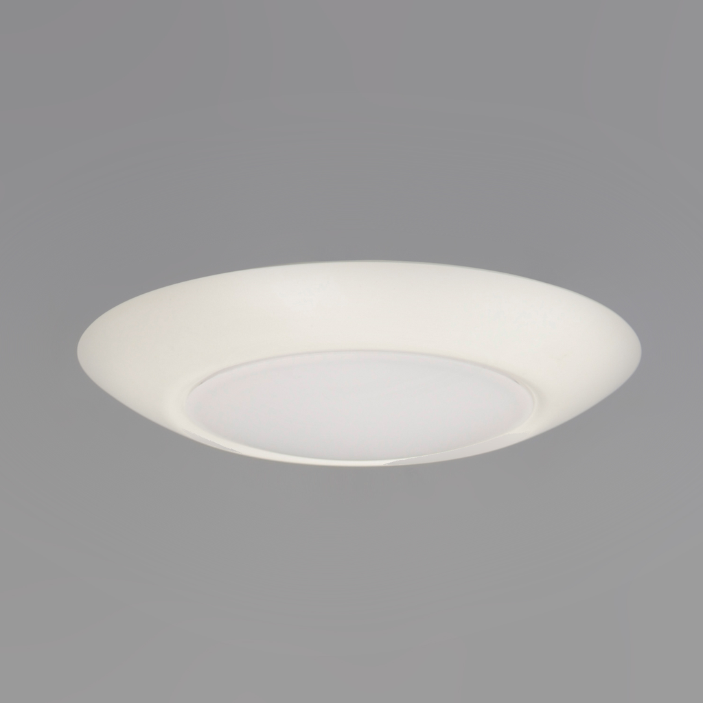 Diverse 7.5" LED Flush Mount 3000K Non-T24, White