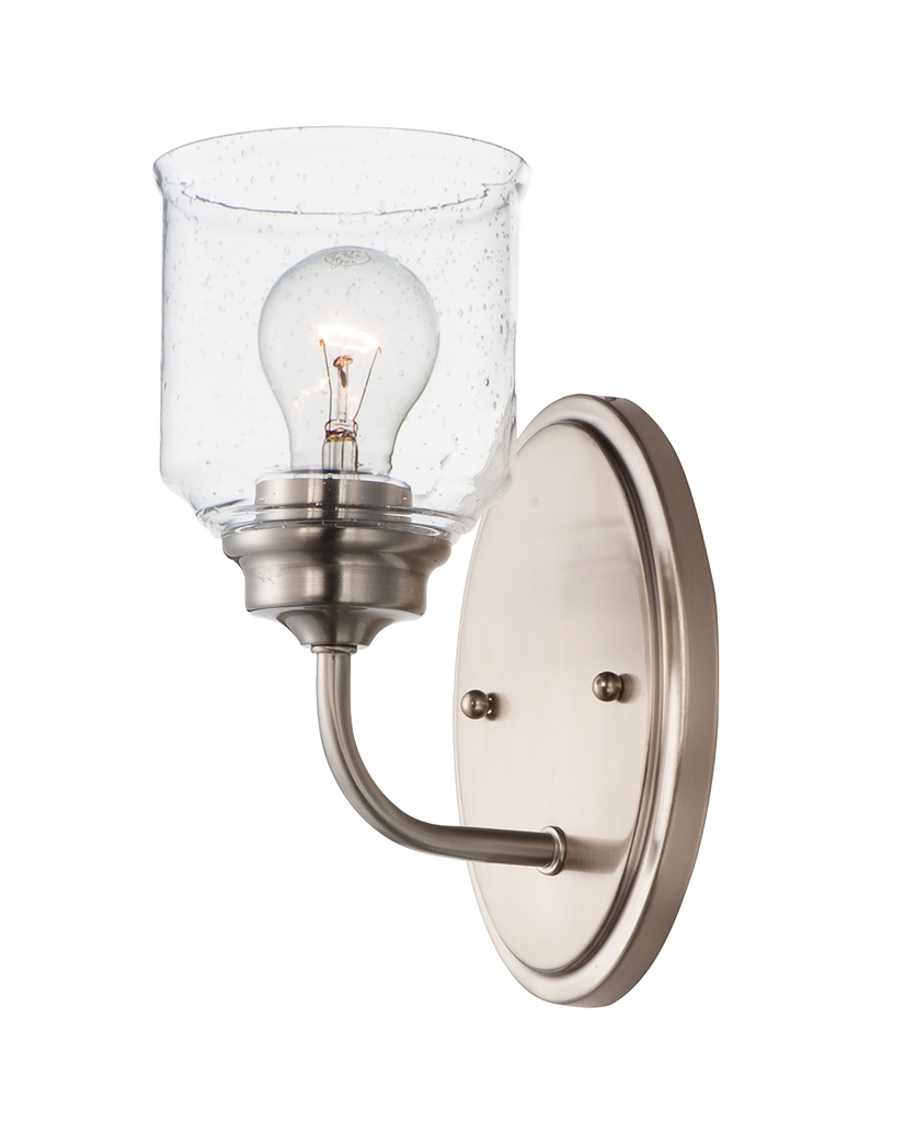 Product image for Acadia 1 Light Wall Sconce- Satin Nickel
