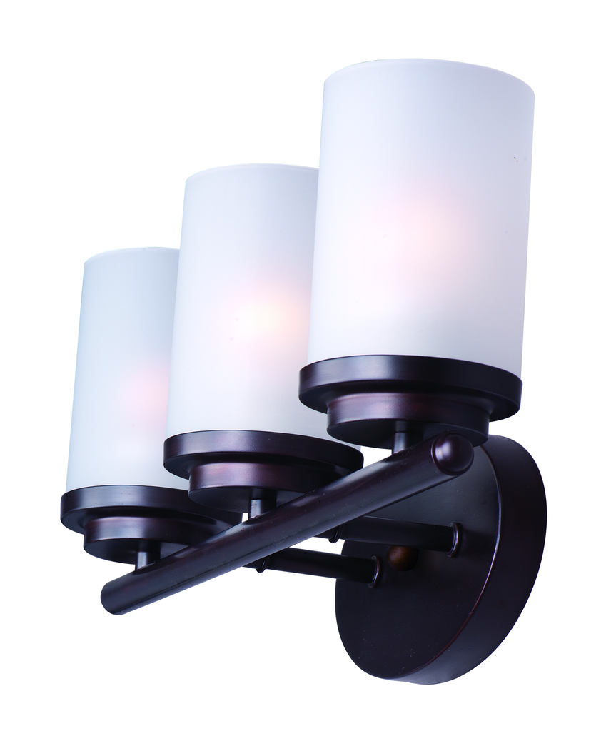 Corona 3-Light Bath Vanity, Oil Rubbed Bronze