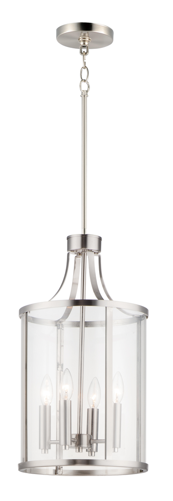 Product image for Sentinel 4 Light Pendant - Satin Nickel