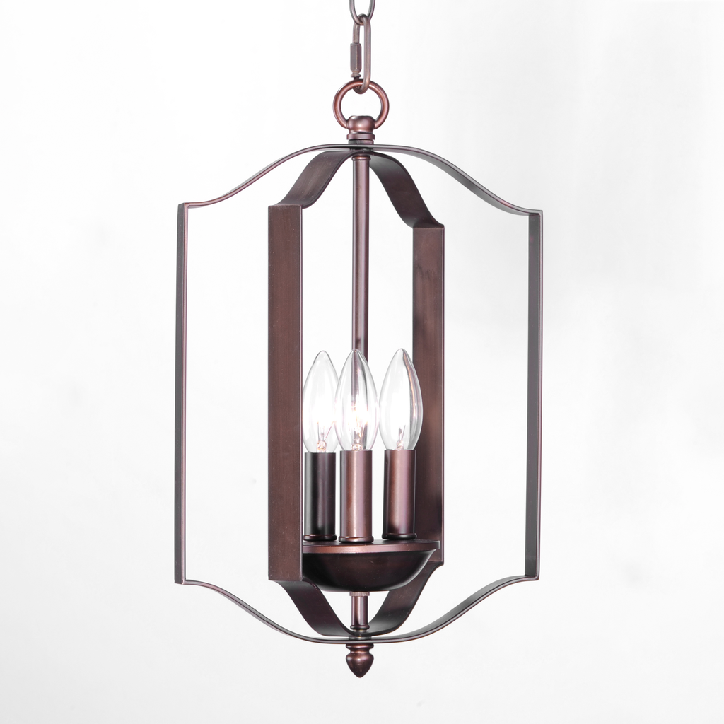 Provident 3-Light Chandelier, Oil Rubbed Bronze