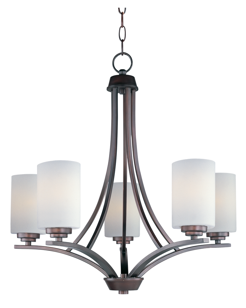 Product image for Deven 5 Light Chandelier - Oil Rubbed Bronze
