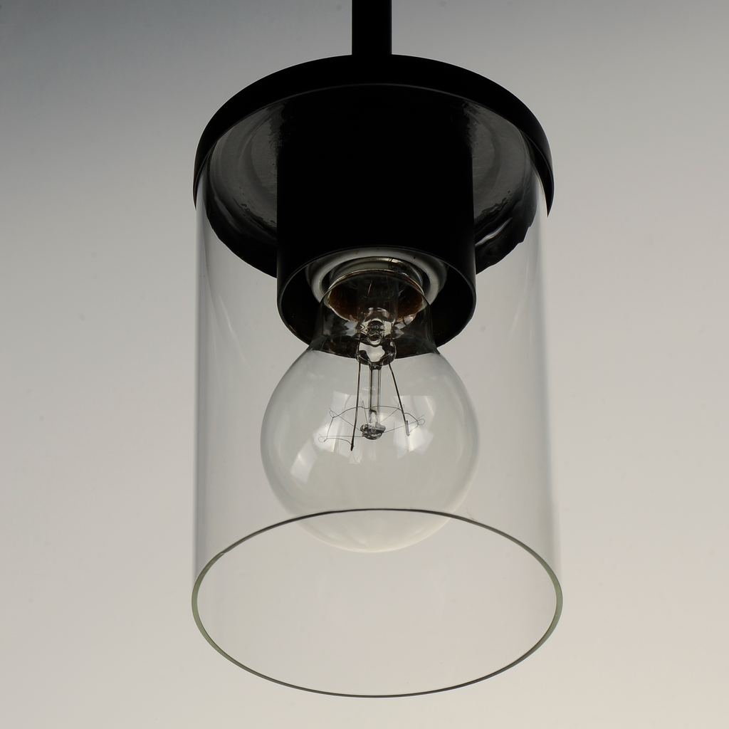 Corona 1-Light Mini Pendant, Black