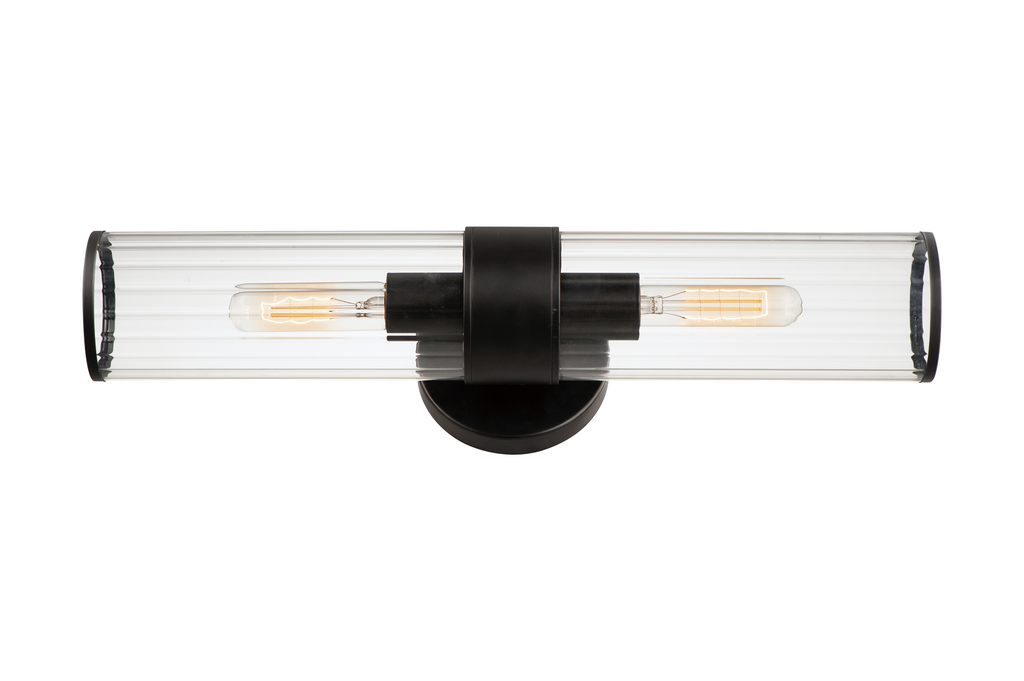 Product image for Crosby 2 Light Wall Sconce - Black