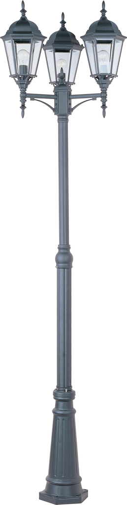 Product image for MAXIM 1105BK 3 LT POLE