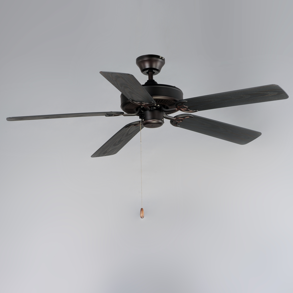 Basic-Max 52" Outdoor Ceiling Fan, Oil Rubbed Bronze