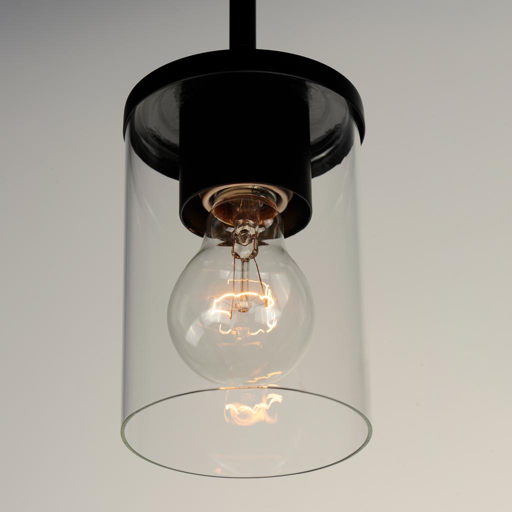 Corona 1-Light Mini Pendant, Black