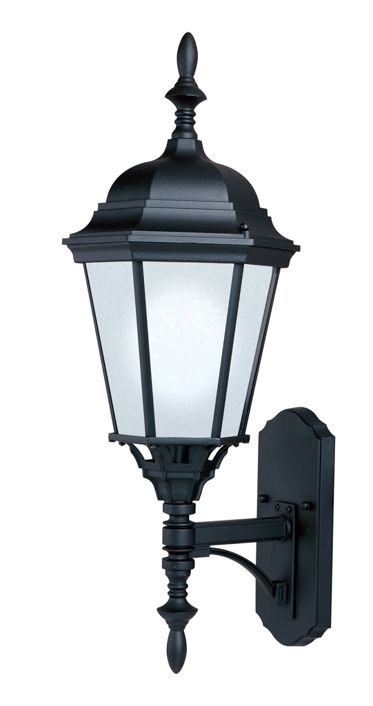 Product image for MAXIM 65103BK WESTLAKE LED 1-LIGHT OUTDOOR WALL LANTERN