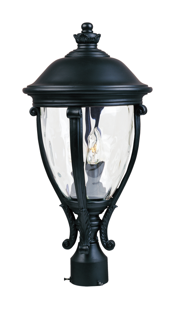 Product image for Camden VX 3 Light Post Lantern - Black