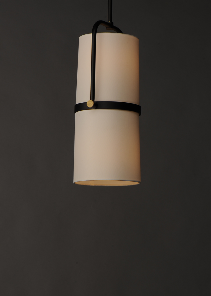 Oscar 2-Light Pendant, Bronze / Antique Brass