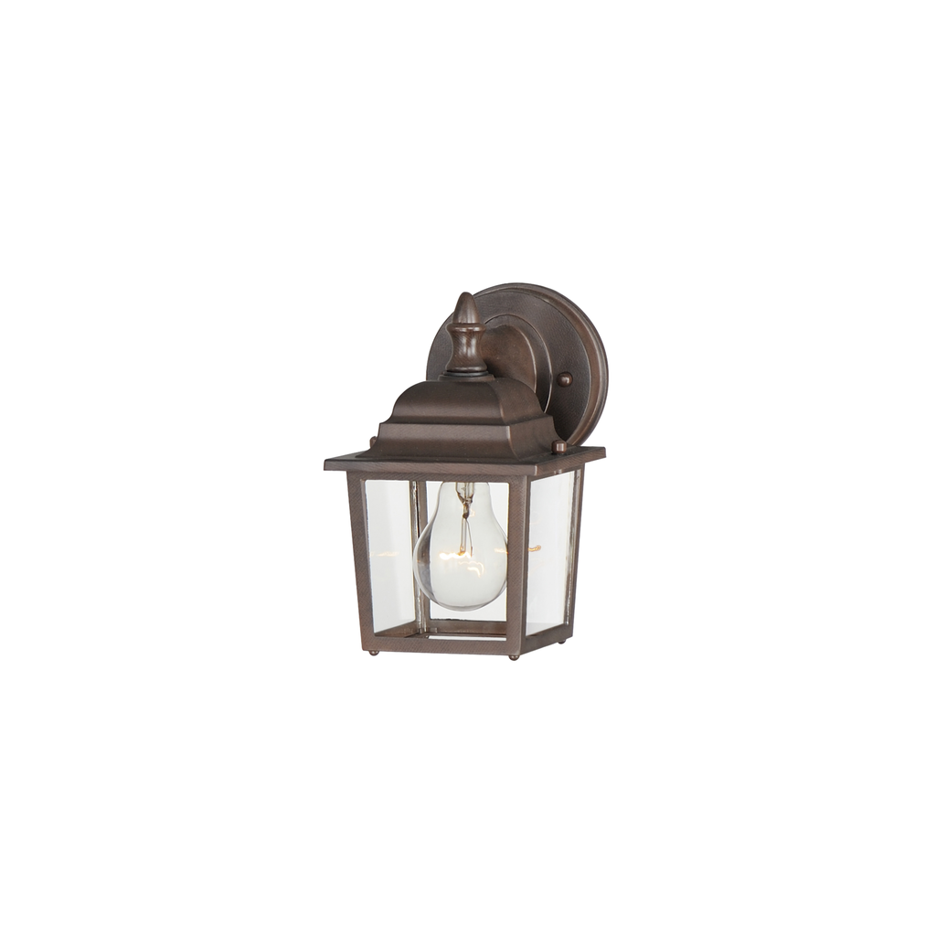 Product image for Builder 1 Light Small Wall Lantern - Empire Bronze