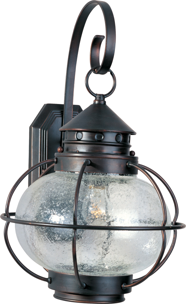 Product image for Portsmouth 1 Light Medium Wall Lantern - Oil Rubbed Bronze