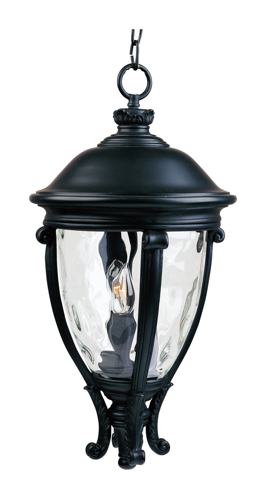 Product image for Camden VX 3 Light Hanging Lantern - Black
