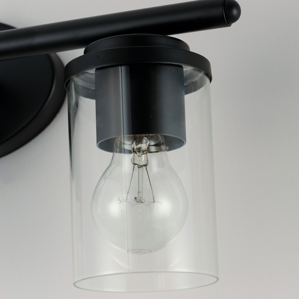 Corona 3-Light Bath Vanity, Black