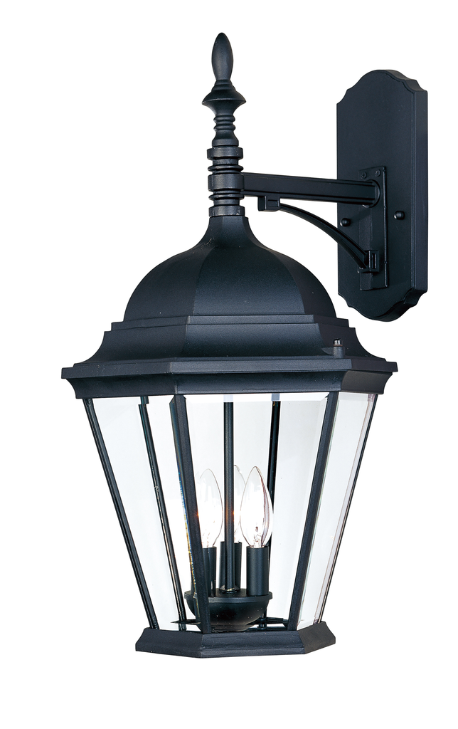 Product image for Westlake 3 Light Wall Lantern - Black