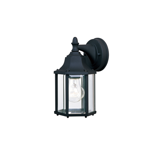 Product image for Builder 1 Light Medium Wall Lantern - Black