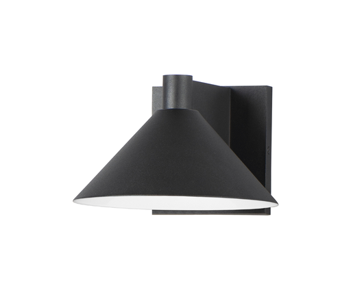 Product image for Conoid 8" LED Outdoor Sconce - Black