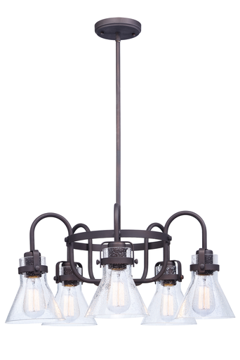 Product image for MAXIM 26117CDOI SEAFARER 5-LIGHT CHANDELIER