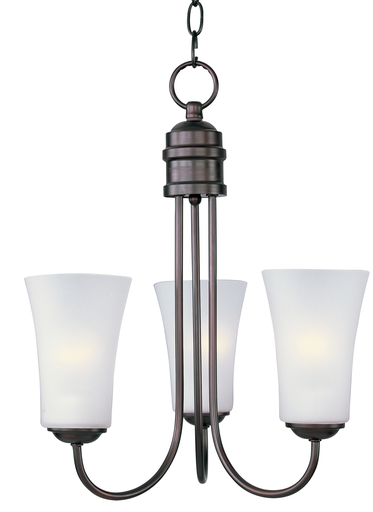 Logan 3-Light Chandelier, Oil Rubbed Bronze