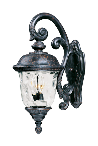 Product image for Carriage House VX 3 Light Wall Lantern - Oriental Bronze
