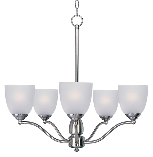 Stefan 5-Light Chandelier, Satin Nickel