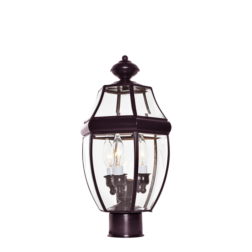 Product image for South Park 3 Light Medium Post Lantern - Burnished