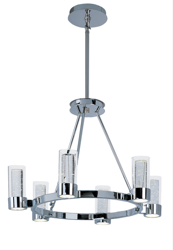 Product image for MAXIM 20907CLPC 12LT 4.5W CHANDELIER